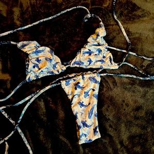Brazilian koi reversible bikini